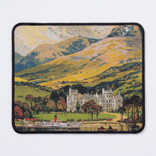 Item preview, The Tarbet Hotel, Scotland - Vintage Railway Travel Poster - 1920 designed and sold by BASlade93.