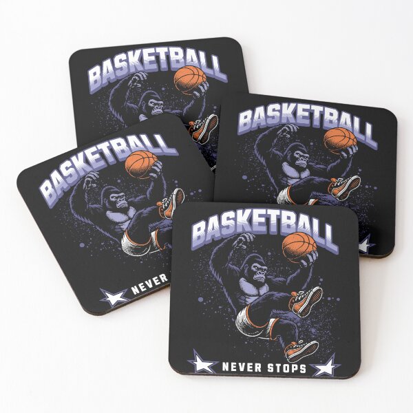 Item preview, Basketball never stops gorilla designed and sold by SekoOne.
