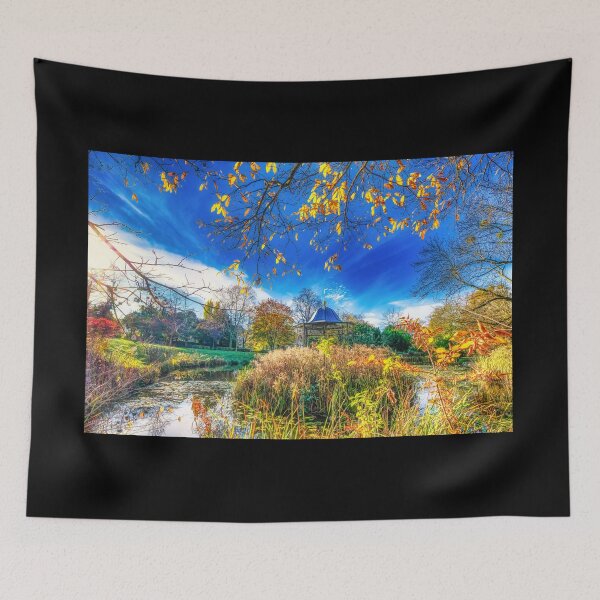 Item preview, Darmstadt: Autumn atmosphere in the Prinz-Emil-Garden designed and sold by pixxelmixx.