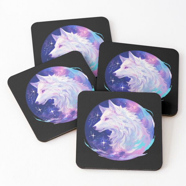 Item preview, White Wolf // Aesthetic White Wolf // Galaxy //  wolf lover designed and sold by SMARTKIT  DESIGNAGENCY.
