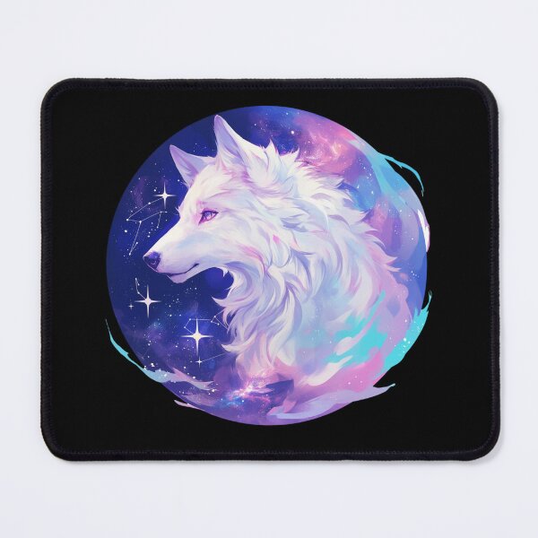 Item preview, White Wolf // Aesthetic White Wolf // Galaxy //  wolf lover designed and sold by SMARTKIT  DESIGNAGENCY.