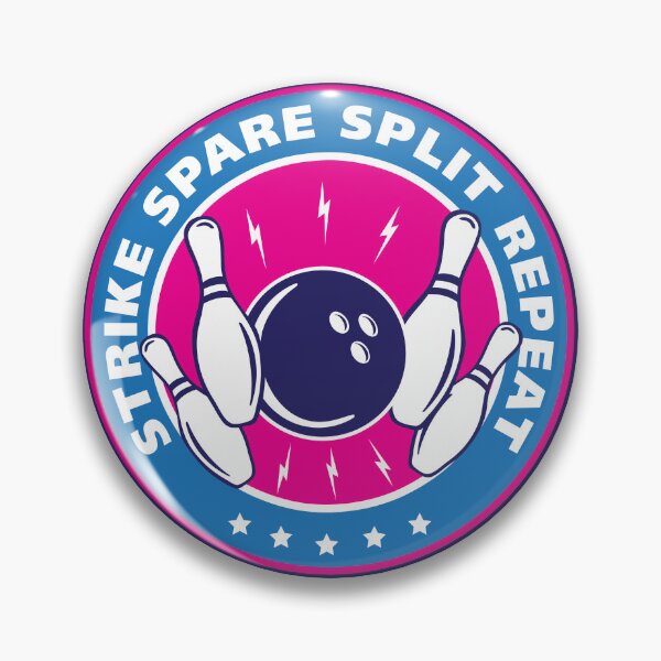 Item preview, Strike, Spare, Split, Repeat - Bowling Strike Team designed and sold by DreamMaden.