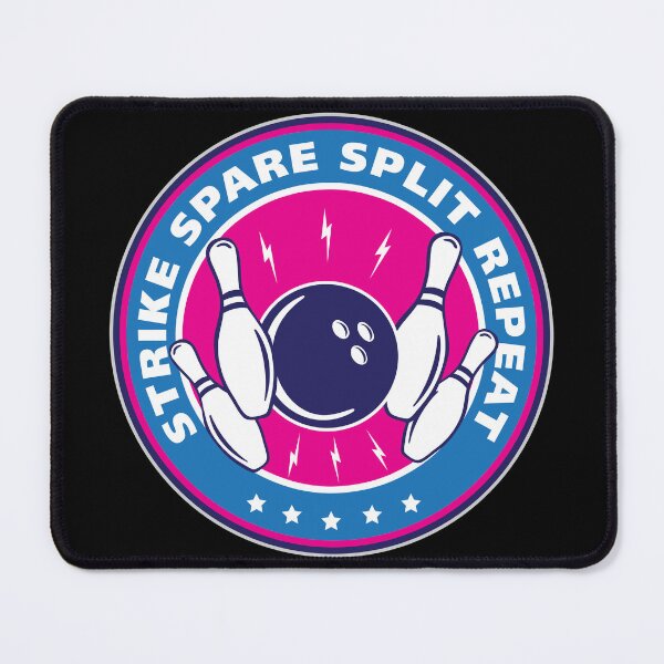 Item preview, Strike, Spare, Split, Repeat - Bowling Strike Team designed and sold by DreamMaden.