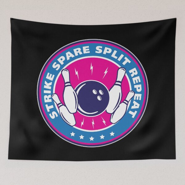 Item preview, Strike, Spare, Split, Repeat - Bowling Strike Team designed and sold by DreamMaden.