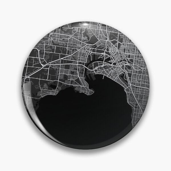 Item preview, Melbourne City Map designed and sold by JayDesignLabs.