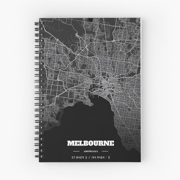 Item preview, Melbourne City Map designed and sold by JayDesignLabs.