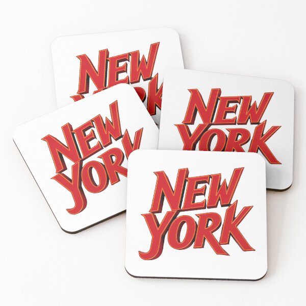 Item preview, Eye-catching design featuring the words 'New York' in bold, stylish typography. designed and sold by artumbre.