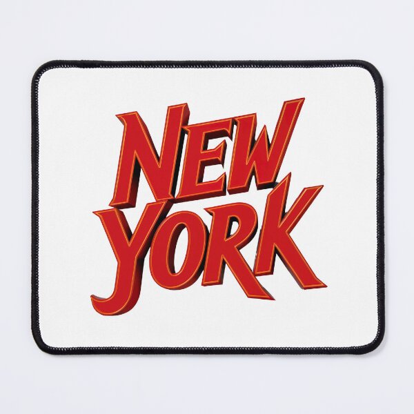 Item preview, Eye-catching design featuring the words 'New York' in bold, stylish typography. designed and sold by artumbre.