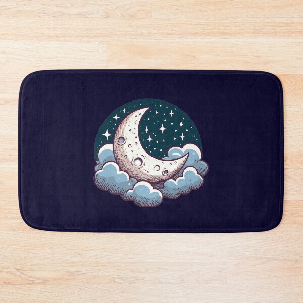 Item preview, Moon between the clouds designed and sold by ZenGalactico.