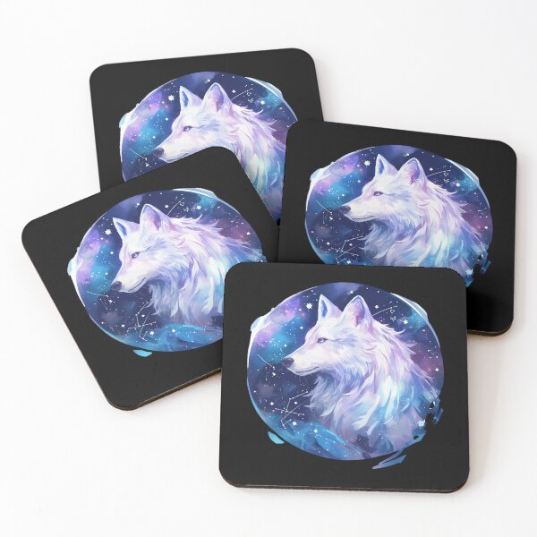 Item preview, White Wolf // Aesthetic White Wolf // Galaxy //  wolf lover designed and sold by SMARTKIT  DESIGNAGENCY.