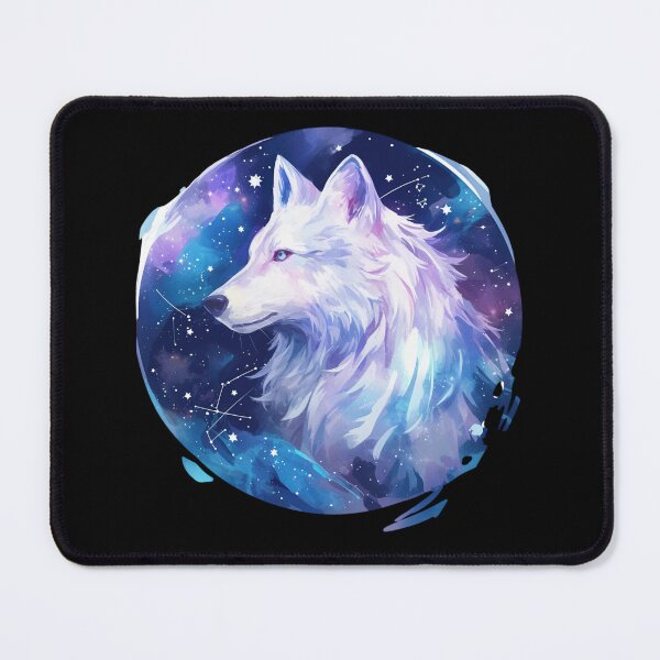 Item preview, White Wolf // Aesthetic White Wolf // Galaxy //  wolf lover designed and sold by SMARTKIT  DESIGNAGENCY.