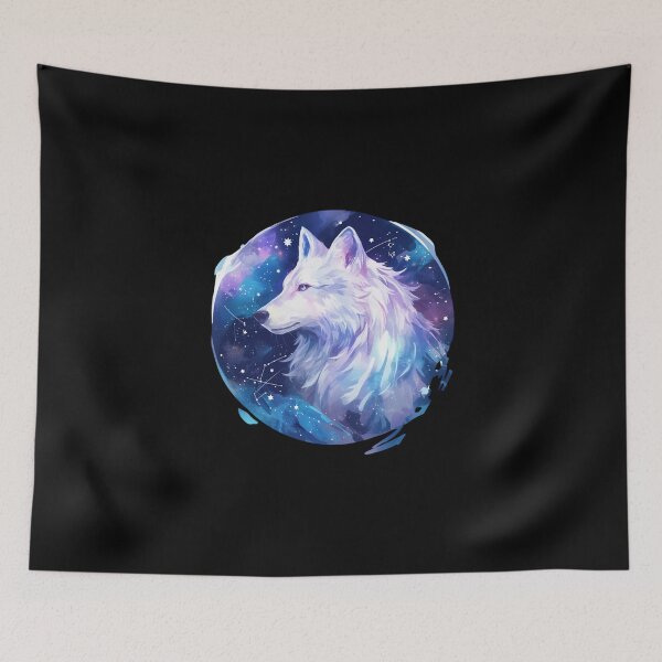 Item preview, White Wolf // Aesthetic White Wolf // Galaxy //  wolf lover designed and sold by SMARTKIT  DESIGNAGENCY.