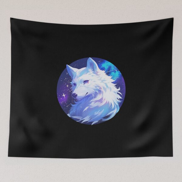 Item preview, White Wolf // Aesthetic White Wolf // Galaxy //  wolf lover designed and sold by SMARTKIT  DESIGNAGENCY.