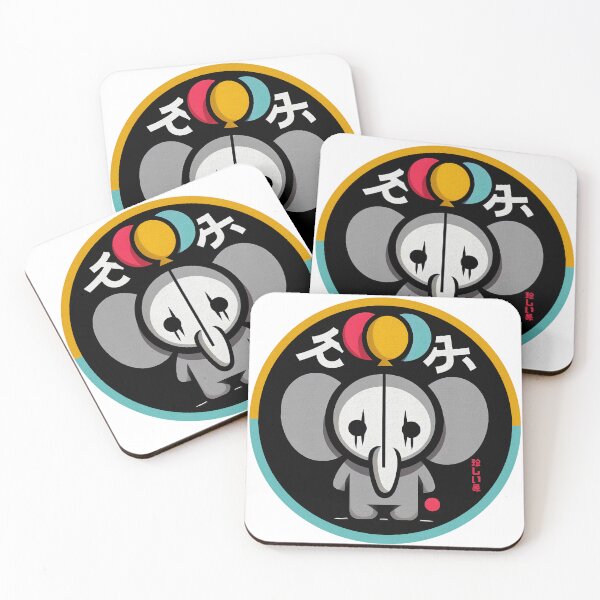 Item preview, Quirky Elephant | Colorful Balloons | Whimsical Art designed and sold by GALUMARKET.