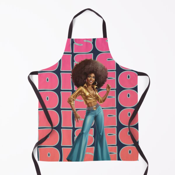 Item preview, DISCO DANCER RETRO VINTAGE AFRO WOMAN designed and sold by La Loca.