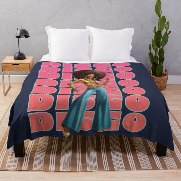 Item preview, DISCO DANCER RETRO VINTAGE AFRO WOMAN designed and sold by La Loca.