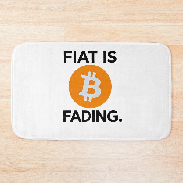 Artikelvorschau, Fiat lässt Bitcoin-Design verblassen entworfen und verkauft von NoCompetition.