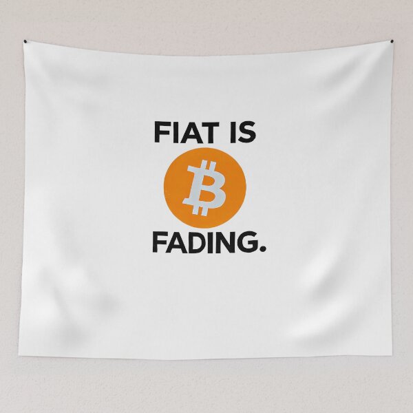 Artikelvorschau, Fiat lässt Bitcoin-Design verblassen entworfen und verkauft von NoCompetition.