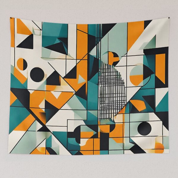 Item preview, Modern Geometric Vortex 6 designed and sold by Tom-Johnson.