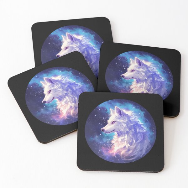 Item preview, White Wolf // Aesthetic White Wolf // Galaxy //  wolf lover designed and sold by SMARTKIT  DESIGNAGENCY.