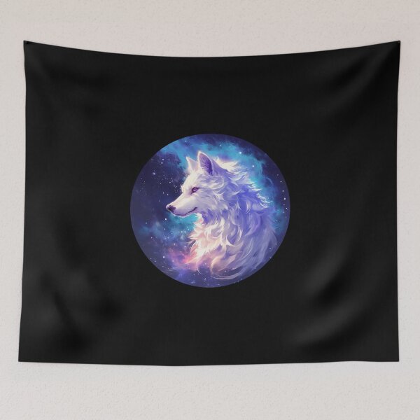 Item preview, White Wolf // Aesthetic White Wolf // Galaxy //  wolf lover designed and sold by SMARTKIT  DESIGNAGENCY.