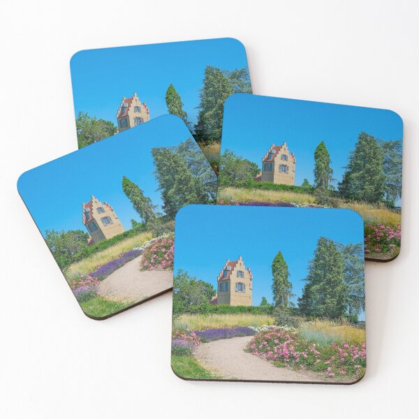 Item preview, Darmstadt: Spanish Tower on the Rosenhöhe in summer designed and sold by pixxelmixx.