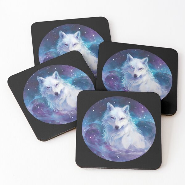 Item preview, White Wolf // Aesthetic White Wolf // Galaxy //  wolf lover designed and sold by SMARTKIT  DESIGNAGENCY.