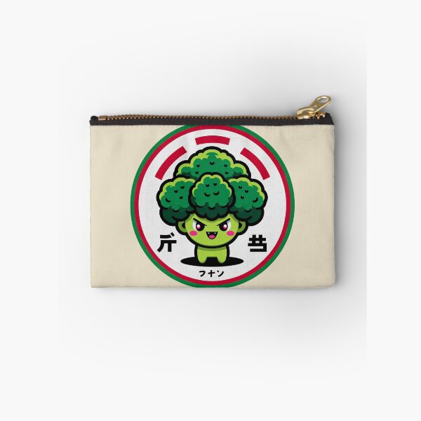 Item preview, Kawaii Broccoli | Japanese Letters | Defiant Veggie designed and sold by GALUMARKET.