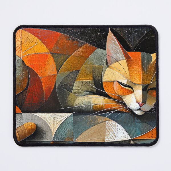 Item preview, Cat - Cubism designed and sold by KootenayDesigns.