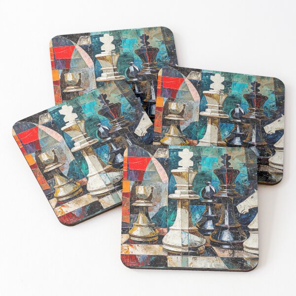 Item preview, Chess - Cubism designed and sold by KootenayDesigns.