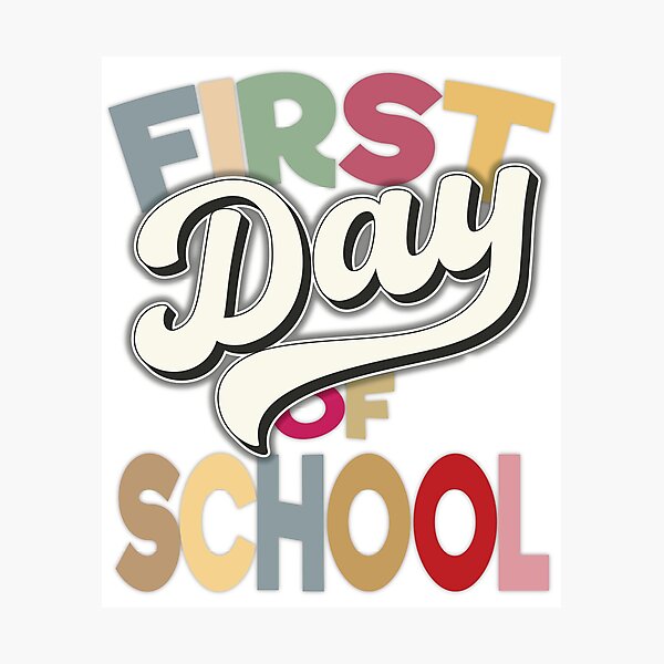 Item preview, First Day Of School Back To School  designed and sold by FYS-Arte-Style.