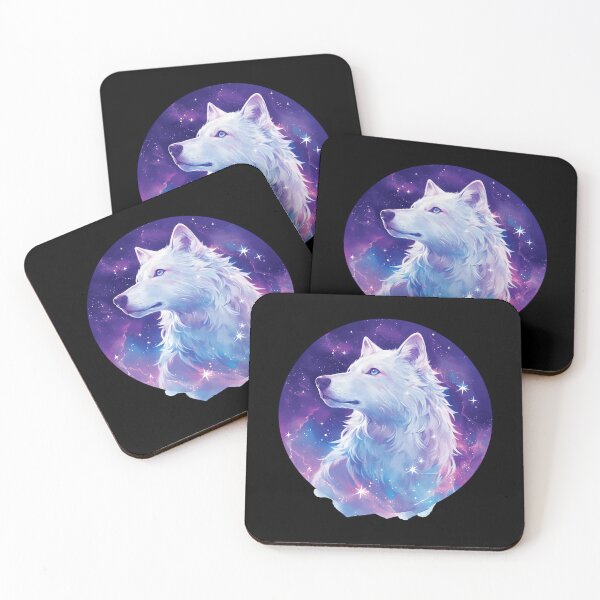 Item preview, White Wolf // Aesthetic White Wolf // Galaxy //  wolf lover designed and sold by SMARTKIT  DESIGNAGENCY.
