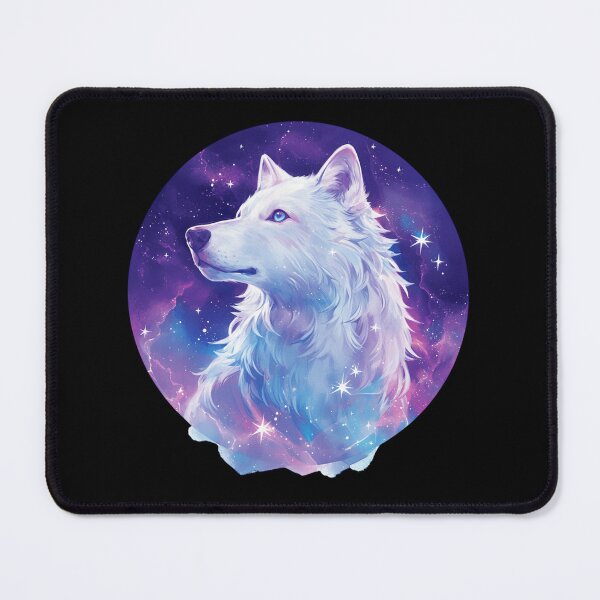 Item preview, White Wolf // Aesthetic White Wolf // Galaxy //  wolf lover designed and sold by SMARTKIT  DESIGNAGENCY.