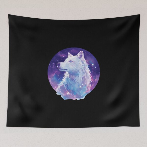 Item preview, White Wolf // Aesthetic White Wolf // Galaxy //  wolf lover designed and sold by SMARTKIT  DESIGNAGENCY.