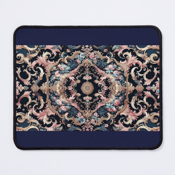 Item preview, Midnight Blue & Pink Rococo designed and sold by DesignsByPrnces.