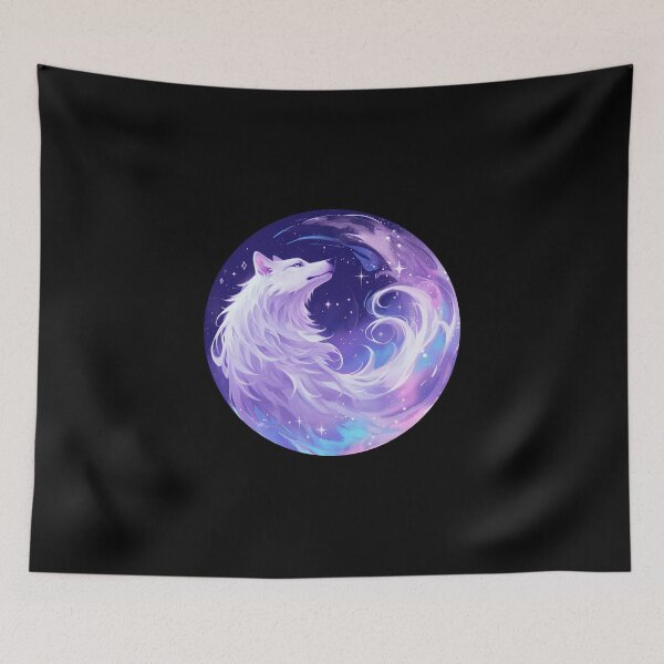 Item preview, White Wolf // Aesthetic White Wolf // Galaxy //  wolf lover designed and sold by SMARTKIT  DESIGNAGENCY.