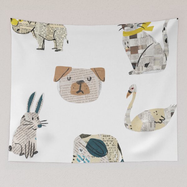Item preview, Origami Newspaper Journaling designed and sold by Tristiana.