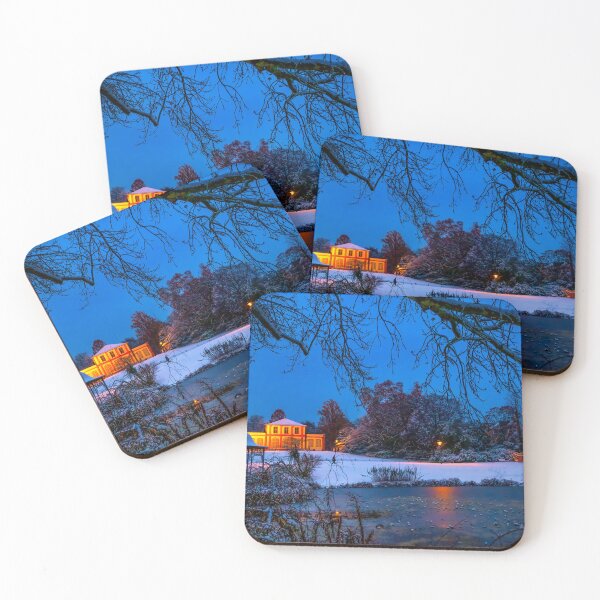 Item preview, Darmstadt: Winter atmosphere in the Prinz-Emil-Garden designed and sold by pixxelmixx.