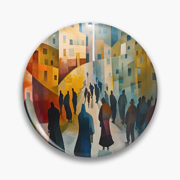Item preview, City People - Cubism designed and sold by KootenayDesigns.