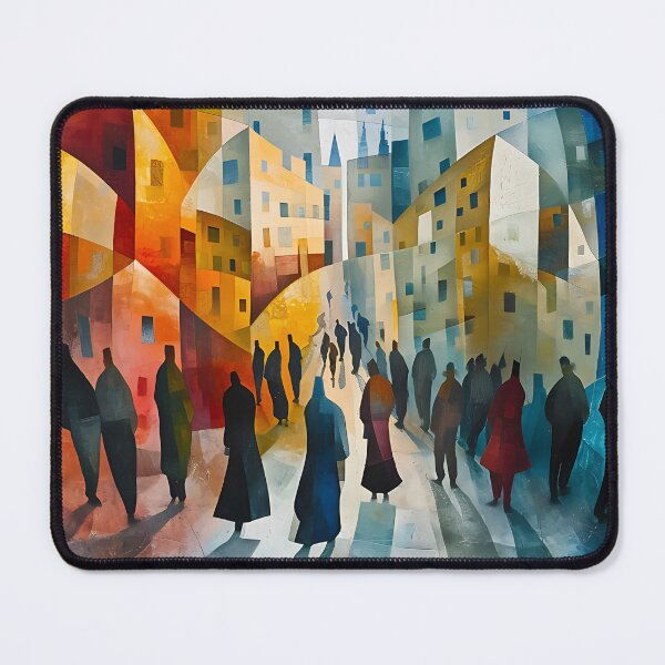 Item preview, City People - Cubism designed and sold by KootenayDesigns.