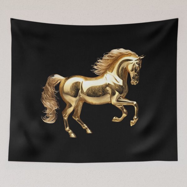 Item preview, Golden Horse Winner of the Race designed and sold by Aquillashop.