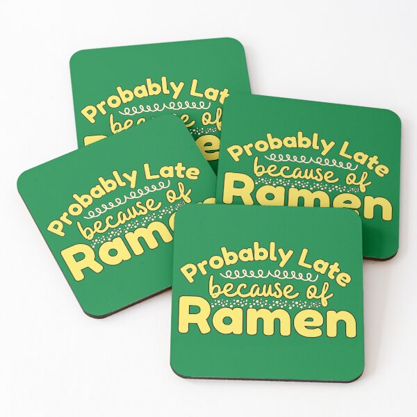 Item preview, Probably Late Because of Ramen Love designed and sold by Renata Illustrata.