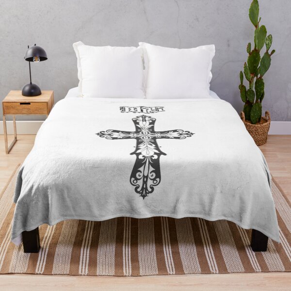 Item preview, Cross IHS in artistic Jesus style happy cute romantic christian gifts  designed and sold by thankful-loco.