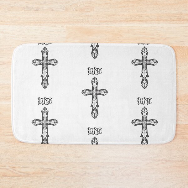 Item preview, Cross IHS in artistic Jesus style happy cute romantic christian gifts  designed and sold by thankful-loco.