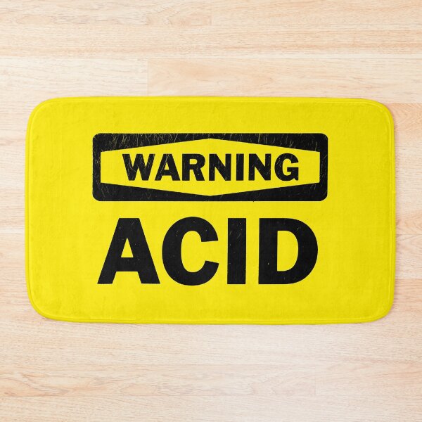 Item preview, Warning Acid Sign designed and sold by SkylaDusk.