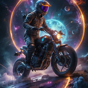 Artwork thumbnail, Cosmic Rider by CosmixT