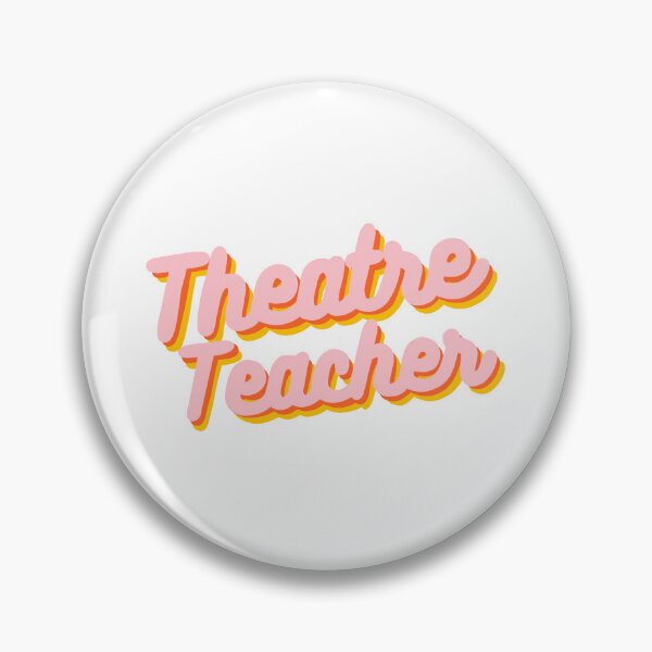 Item preview, Retro Theater TeacherDesign in Pink, Yellow, & Orange designed and sold by WildeandCo.