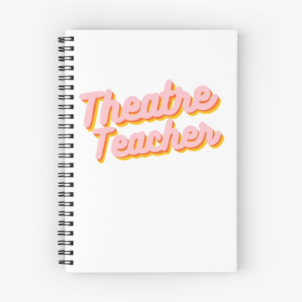 Item preview, Retro Theater TeacherDesign in Pink, Yellow, & Orange  designed and sold by WildeandCo.