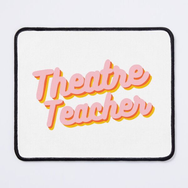 Item preview, Retro Theater TeacherDesign in Pink, Yellow, & Orange designed and sold by WildeandCo.
