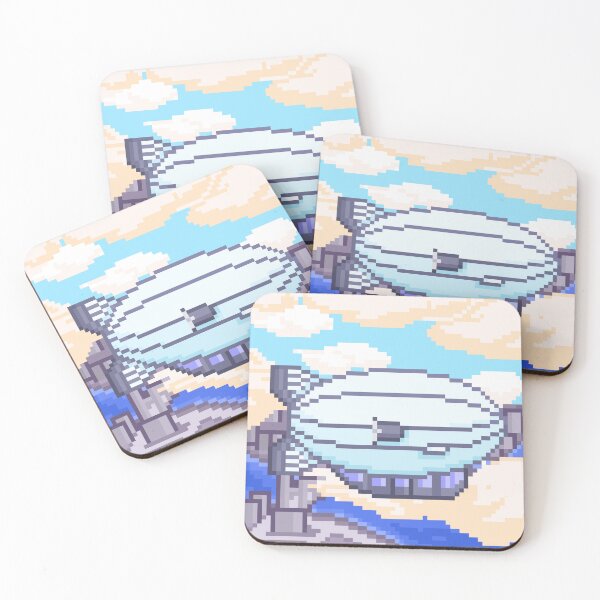 Item preview, Pixel Art Zeppelin designed and sold by PixelCarvel.